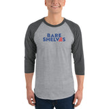 Bare Shelves Biden - 3/4 sleeve raglan shirt