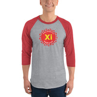 Xi Variant - 3/4 sleeve raglan shirt