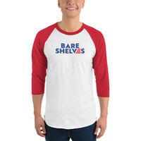 Bare Shelves Biden - 3/4 sleeve raglan shirt