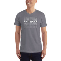Anti Woke (Echo) - USA MADE Unisex T-Shirt