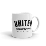 United Against Tyranny - White glossy mug