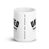 United Against Tyranny - White glossy mug