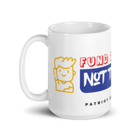 Fund the Student Not the System (Elementary) - White glossy mug
