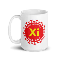 Xi Variant - White glossy mug