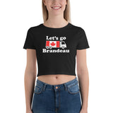 Let's Go Brandeau - Women’s Crop Tee