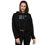 Normalize Medical Privacy - Crop Hoodie