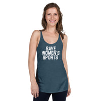 Save Women's Sports - Women's Racerback Tank